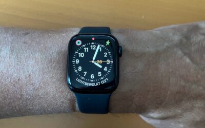 Apple watch, ideaal!