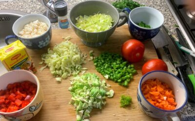 Veel “groenten” soep